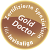 Gold Doctor - Zertifizierte Spezialistin für Invisalign